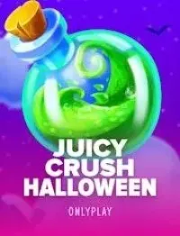 juicy crush halloween slot logo
